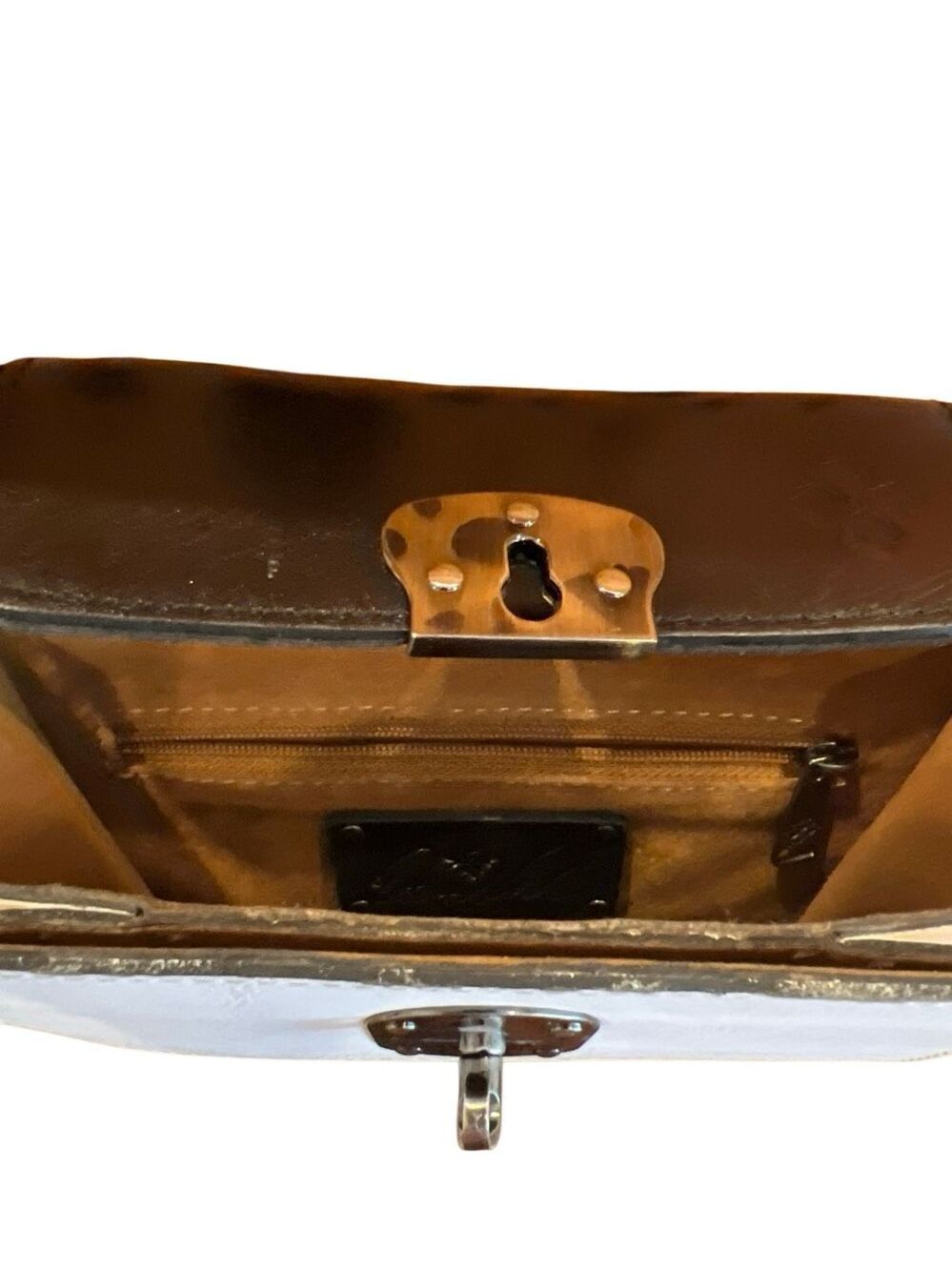 Patricia Nash Black & White Crossbody purse